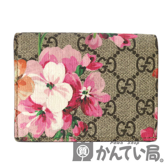 Gucci Floral Bifold GG Blooms Wallet Canvas - Picture 1 of 6